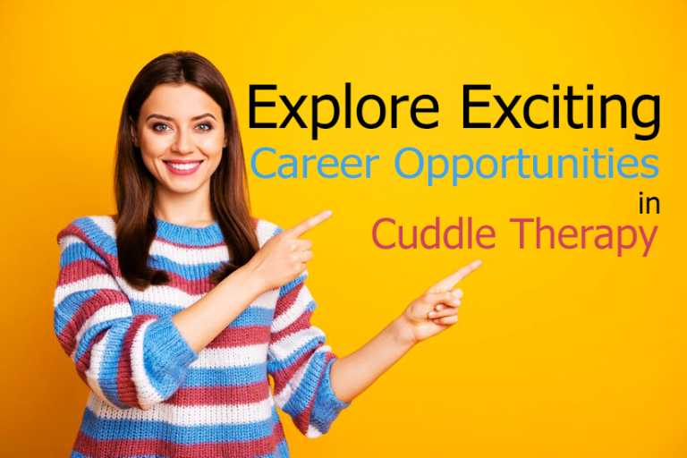 Cuddle therapy professional offering comfort in a serene Italian setting, with career opportunities available in 2025 for aspiring therapists.